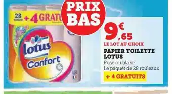 Papier toilette lotus