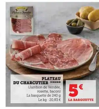 U Express Plateau du charcutier offre