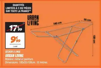 Sechoir a linge urban living