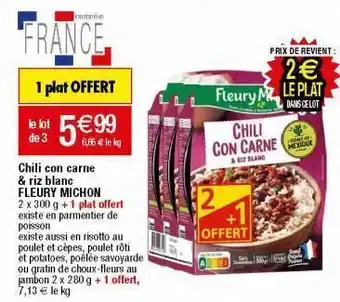 Migros Chilli fleury michon offre
