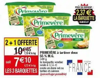 Migros Beurre offre