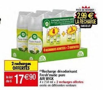 Migros Désodorisant offre