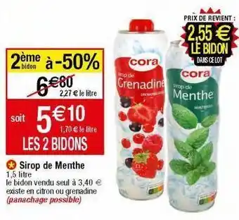 Sirop cora