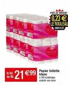 Migros Papier toilette cora offre