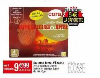 Migros Saumon fumé d'écosse offre