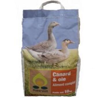 Aliment complet pour canard et oie