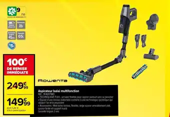 Carrefour Aspirateur Balai Multifonction offre