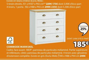 JYSK Commode Markskel offre