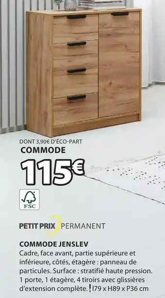 JYSK Commode Jenslev offre