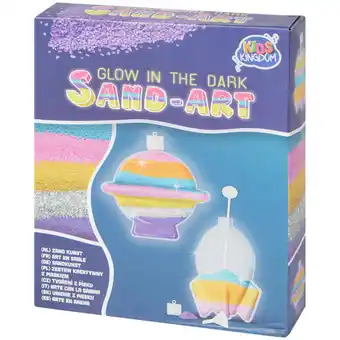Action Art en sable phosphorescent offre