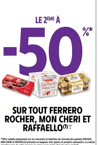 Sur Tout Ferrero Rocher Mon Cheri Et Raffaello