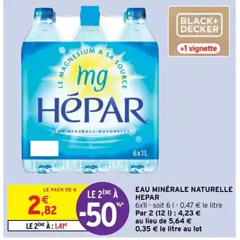 Eau Minérale Naturelle Hepar