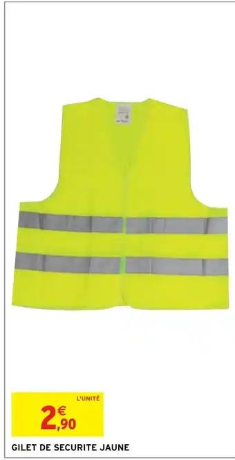 Intermarché Gilet De Securite Jaune offre