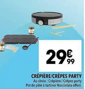Supeco Crêpière - crêpes party offre