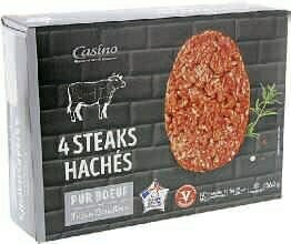 Spar STEAKS HACHÉS PUR BŒUF FAÇON BOUCHÈRE SURGELÉS offre
