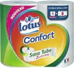 Spar PAPIER TOILETTE SANS TUBE BLANC CONFORT offre