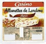 ALLUMETTES DE LARDONS FUMÉS