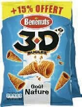 Spar 3D’S BUGLES GOÛT NATURE offre