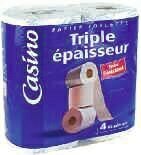 Spar PAPIER TOILETTE TRIPLE ÉPAISSEUR BLANC offre
