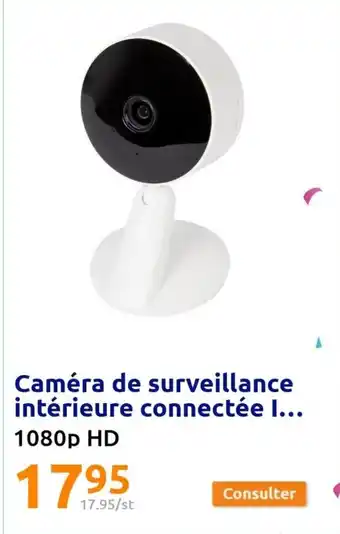 Action Camera de Surveillance Intérieure Connectee offre
