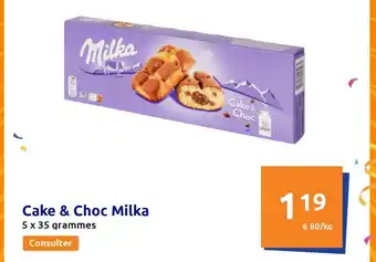 Action Cake & Choc Milka offre