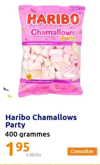Action Haribo Chamallows Party offre