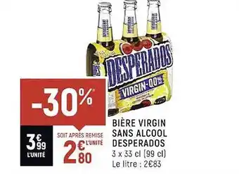 Casino Shop Bière virgin sans alcool desperados offre