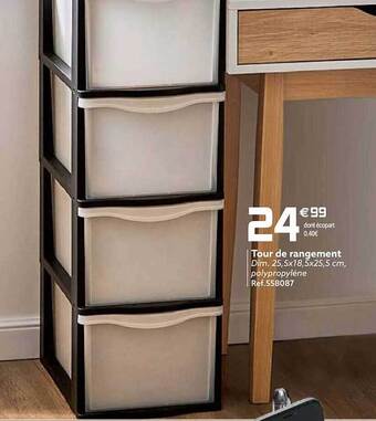 Gifi Tour de rangement offre