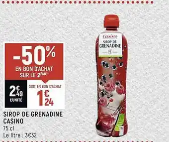 Casino Shop Sirop de grenadine casino offre