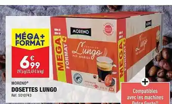Dosettes lungo moreno