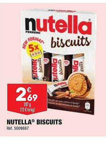 ALDI Nutella biscuits offre