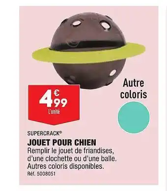 ALDI Jouet pour chien super crack offre