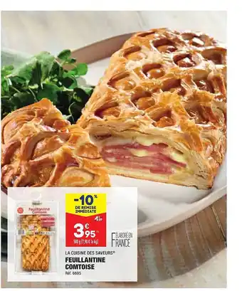 ALDI Feuillantine comtoise la cuisine des saveurs offre