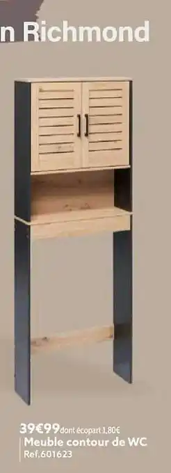Gifi Meuble contour de wc offre
