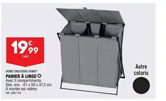 ALDI Panier à linge home création living offre