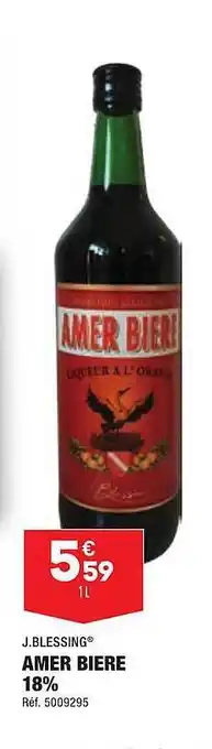 Amer bière 18% j.blessing