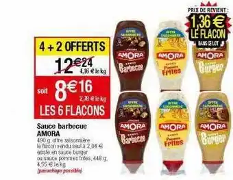 Migros Sauce barbecue amora offre