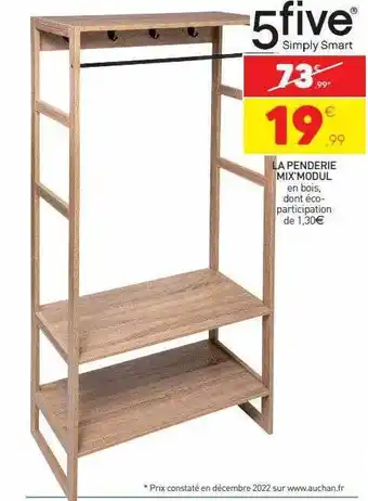 Stokomani La penderie mix'modul 5five offre