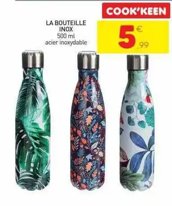 Stokomani La bouteille inox offre