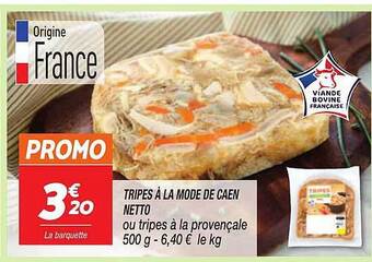 Netto Tripes à la mode de caen netto offre