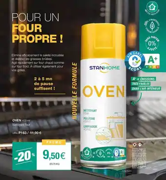 Stanhome Oven nettoyant four offre