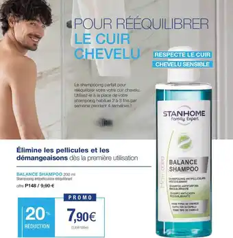 Balance shampoo shampooing antipelliculaire rééquilibrant