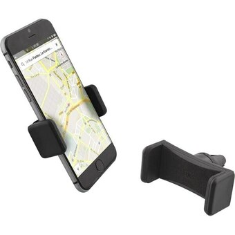 Feu Vert SUPPORT PINCE COMPACT NOIR SUR GRILLE D'AÉRATION offre