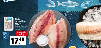 Lidl Filets De Cabillaud MSC offre