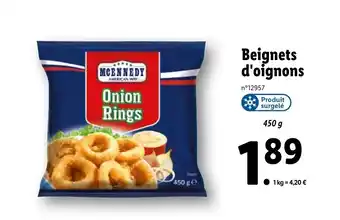 Lidl Beignets D'Oignons offre