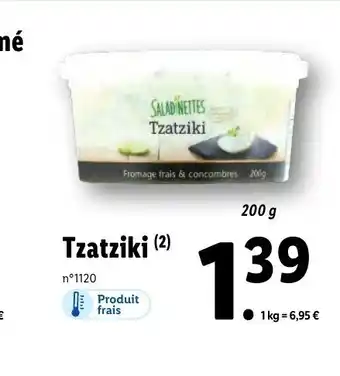 Lidl Tzatziki offre