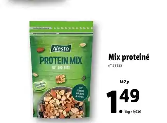 Lidl Mix Proteiné offre