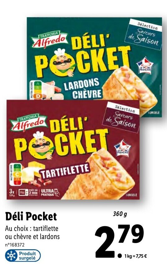 Promo Déli Pocket chez Lidl