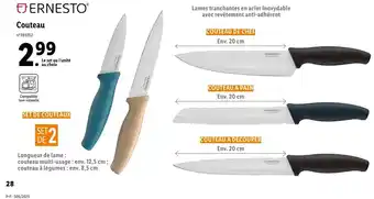 Lidl Couteau offre