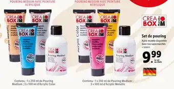 Lidl Set de Pouring offre